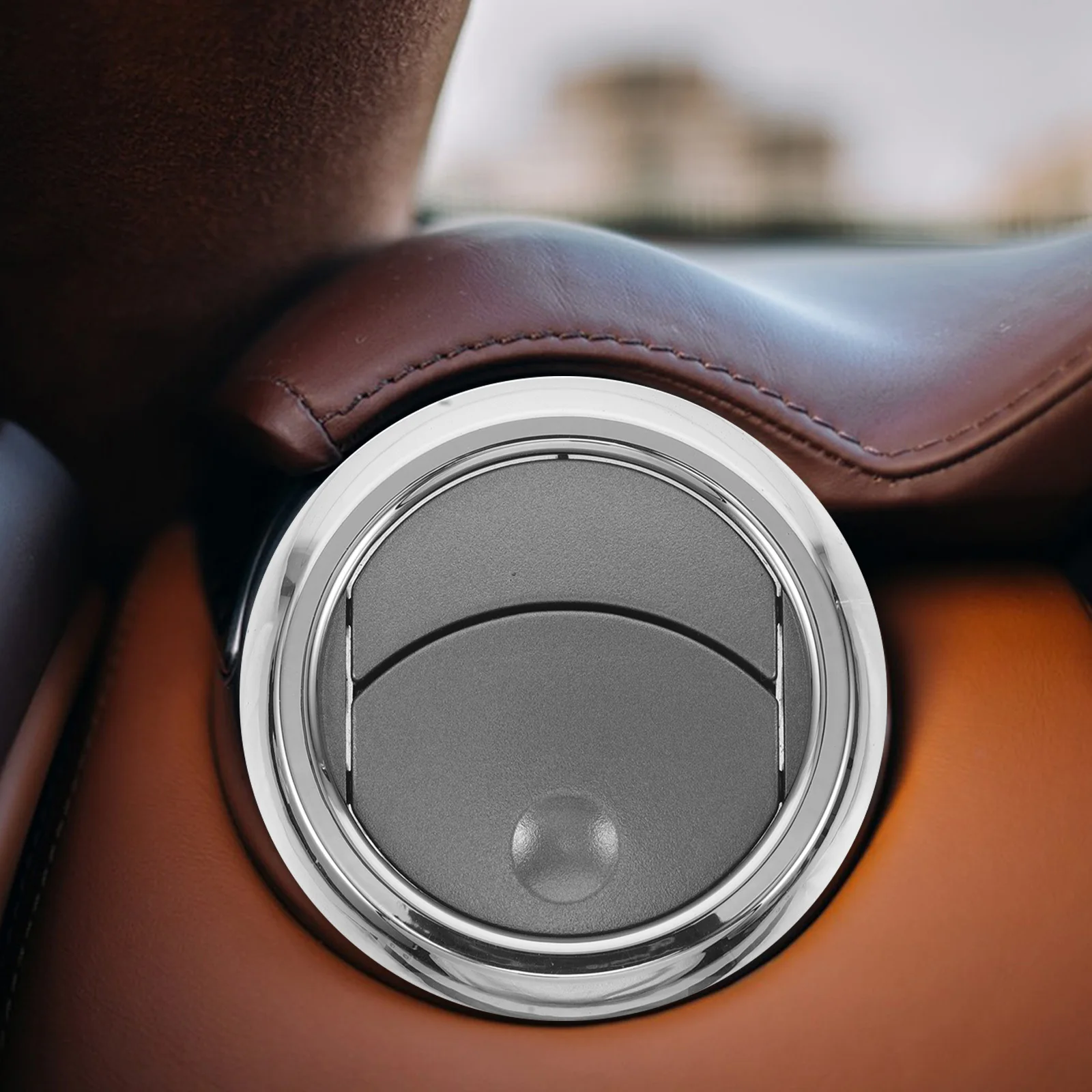 

Замена вентиляционного отверстия кондиционера для черной круглой вставки приборной панели 06-09, высокоэффективное охлаждение, регулируемая панель воздуха