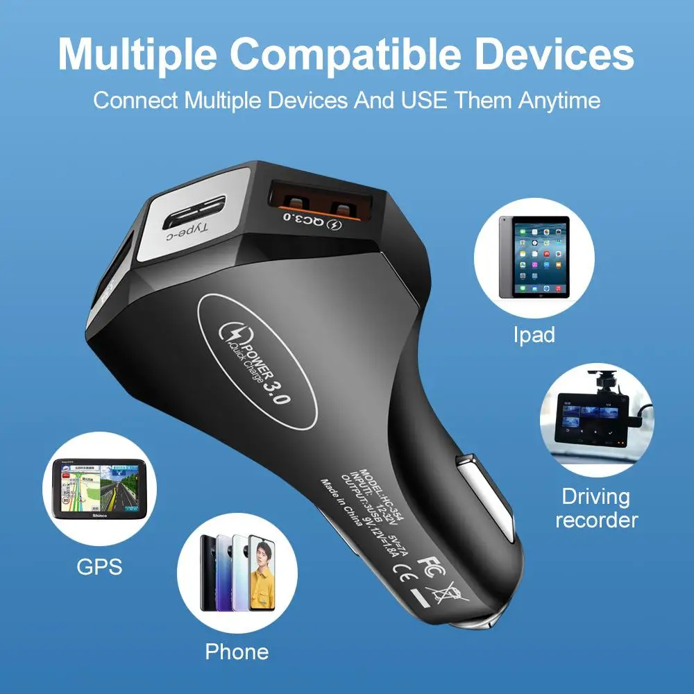 30W 7A Usb Car Char…