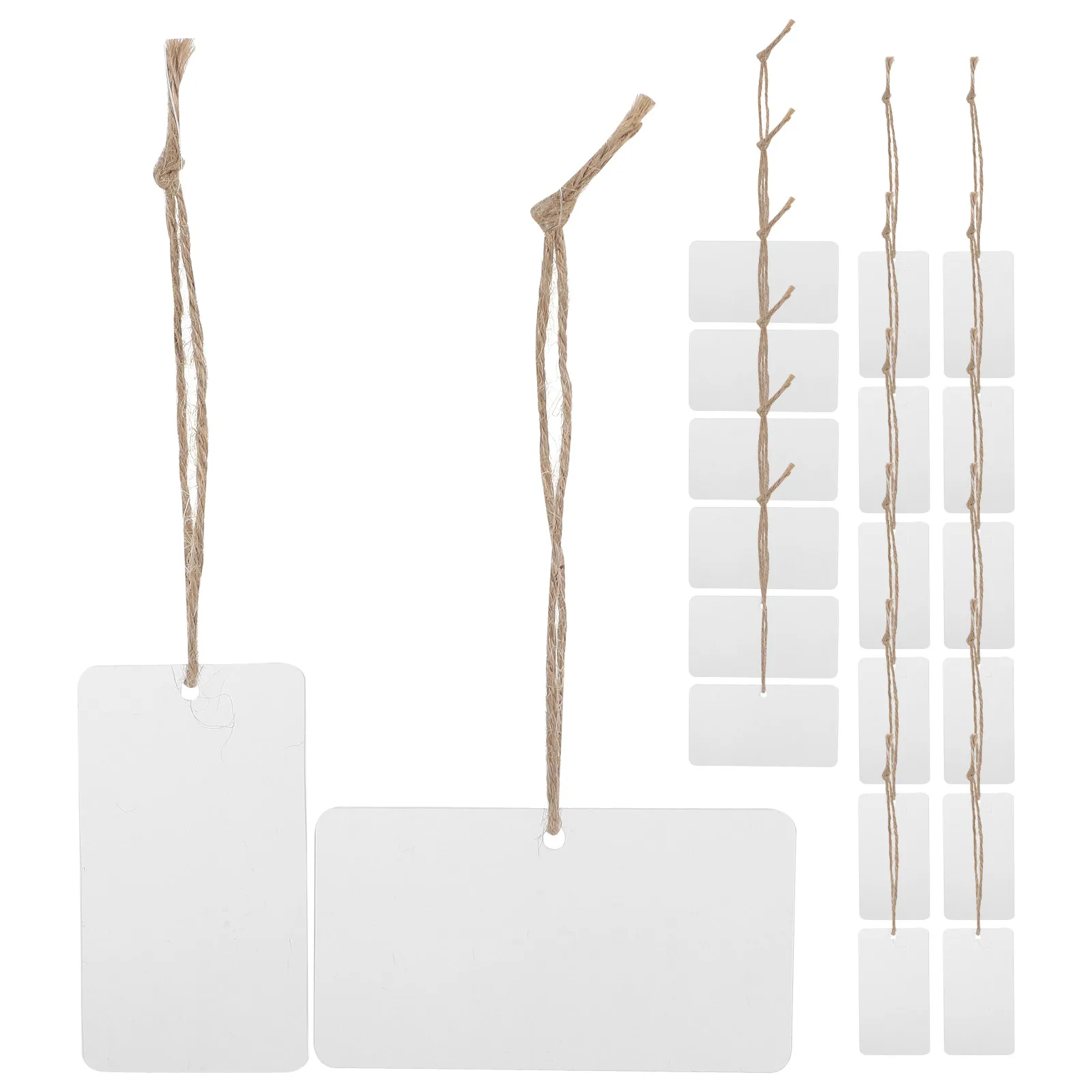 

20 set Acrylic Basket Tags Blank for Baskets Boxes Pantry Stickers Reusable Bin Labels Storage Containers Organizers Clear