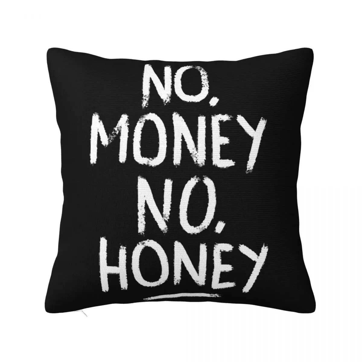 No Money No Honey Herren Fun Kokain Cocain Spruch Lustig Papayana Oversize Style Pillow Case