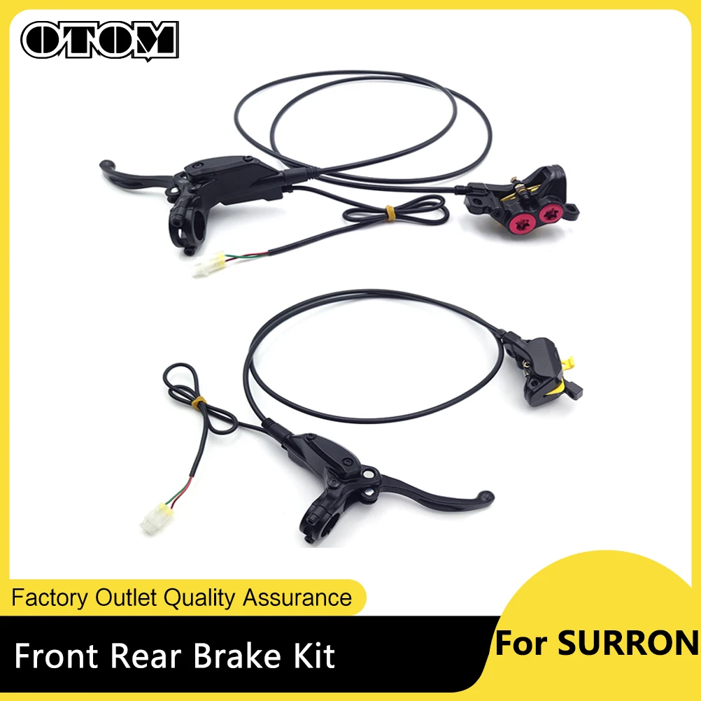 For Sur ron Electric Dirt Bike Motocycle Accessories Surron Parts Light Bee Front Rear Brake Pump Master Cylinder Brake Calipers