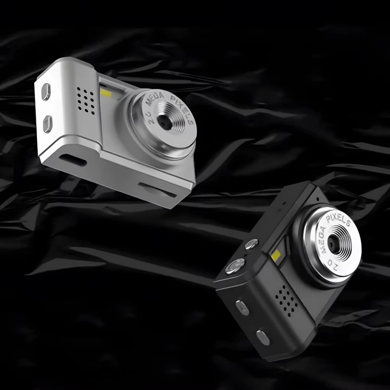 

FORW-Mini Camera With Screen Indoor Home Outdoor 1080P Sports Portable Retro Small Camcorder Video Recorder For Beginner