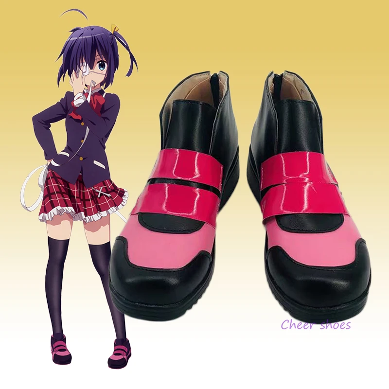 Anime Love Chunibyo Other Delusions Takanashi Rikka Cosplay Shoes Comic Halloween Cosplay Costume Prop Cosplay Boots Cos Cosplay