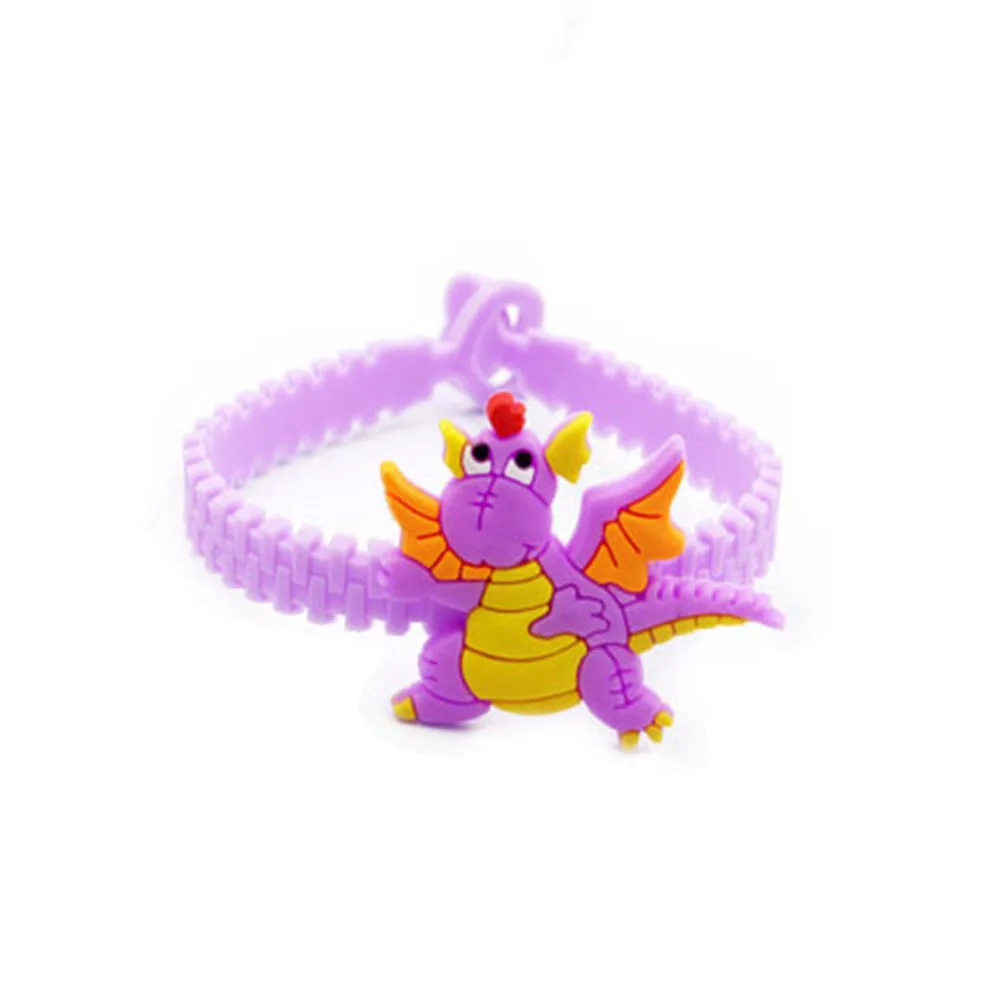 

12Pcs Children Dinosaur Style Bracelet Colorful Wristbands Decoration Kids PVC Bracelet Hand Rings for Gifts Birthday Party Favo