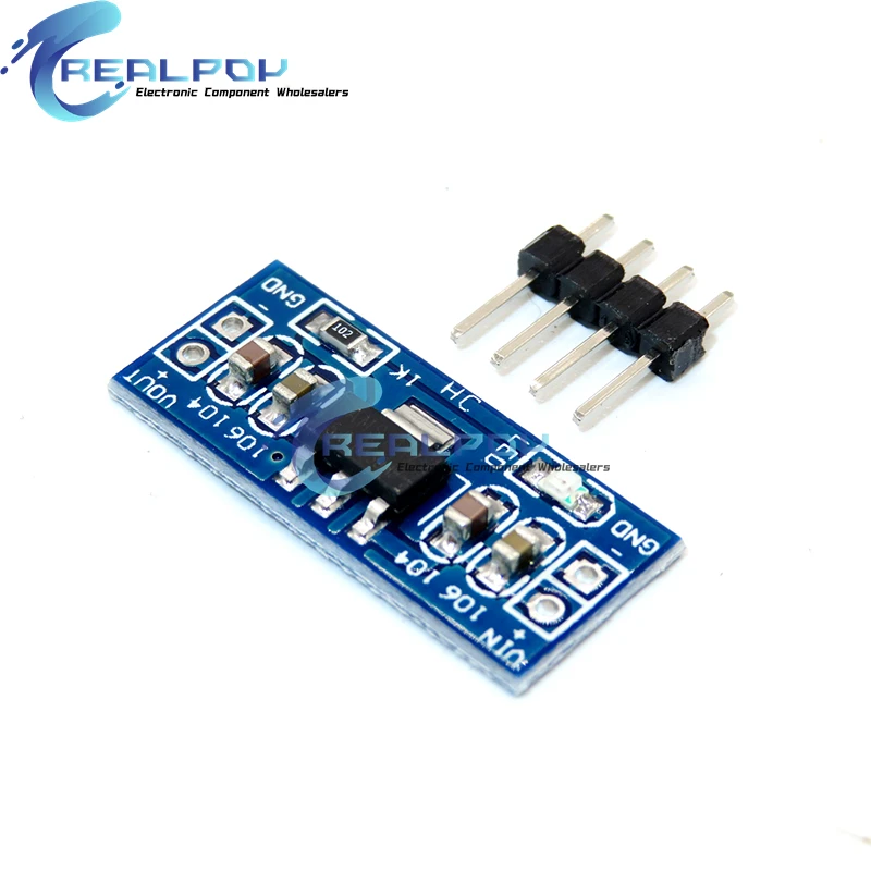 5pcs AMS1117 1.2V 1.5V 1.8V 2.5V 3.3V 5V Power Supply Module AMS1117-5.0V Power Module AMS1117-3.3V For Diy Kit