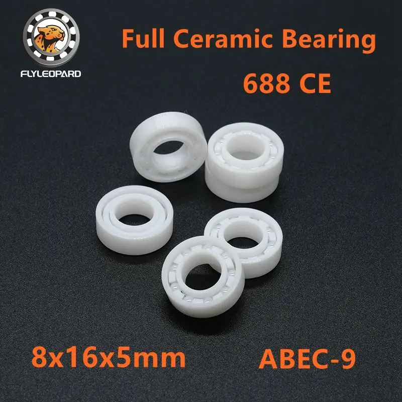 1Pcs Fishing Reel Spinning Reel Upgraded Full Ceramic Hybrid Ceramic Bearing 3x8x4 3x10x4 5x10x4 5x11x4 10x15x4 mm Bearings
