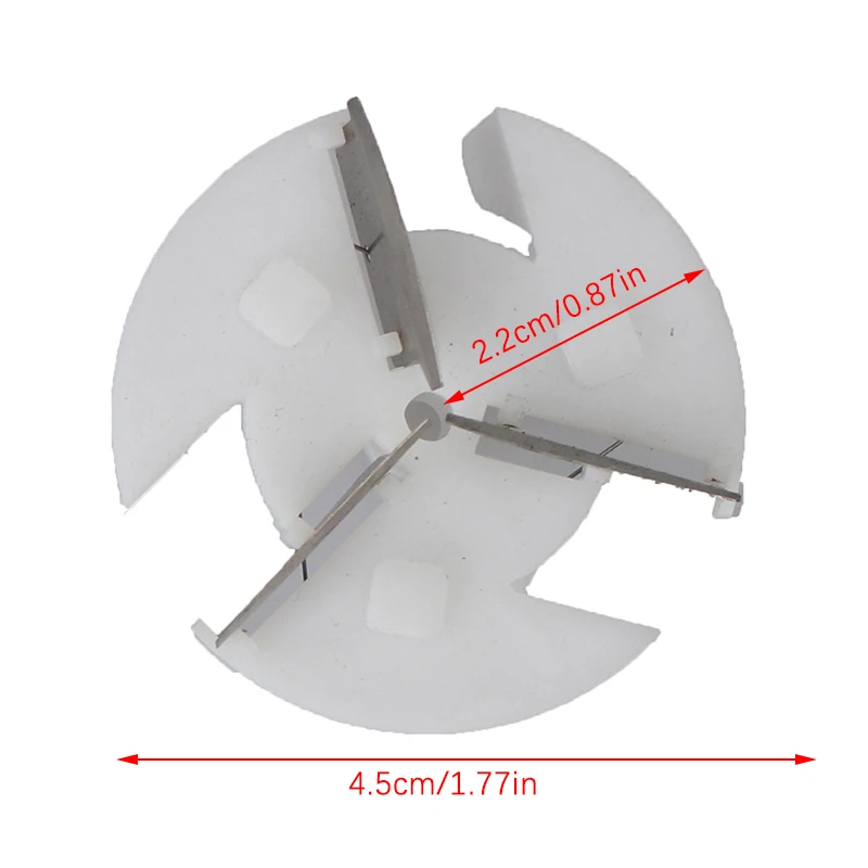 10 قطعة كرة الشعر المتقلب رئيس شفرة آلة شفرة مزيل الوبر استبدال الرأس #2