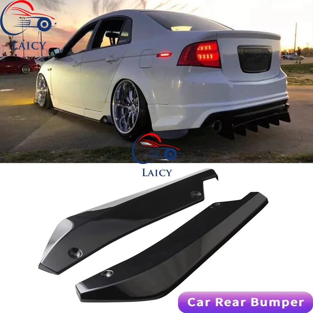 

LAICY For Acura TL Car Rear Bumper Splitter Diffuser Canard Wrap Spoiler Side Fender Skirt Lip Chin Body