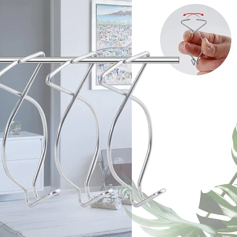 40 خطافًا سقفًا للفصول الدراسية والمكاتب خطافات سقف سوداء شديدة التحمل لتعليق النباتات واللنج خطافات معدنية TBar f #6