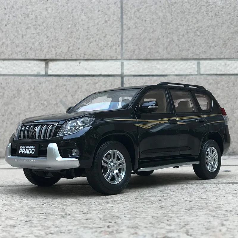 Dealer Edition Car Model,1:18 Toyota Land Cruiser Prado VX LC150 2012,Diecast Model for Collections,Display and Gift for Friends