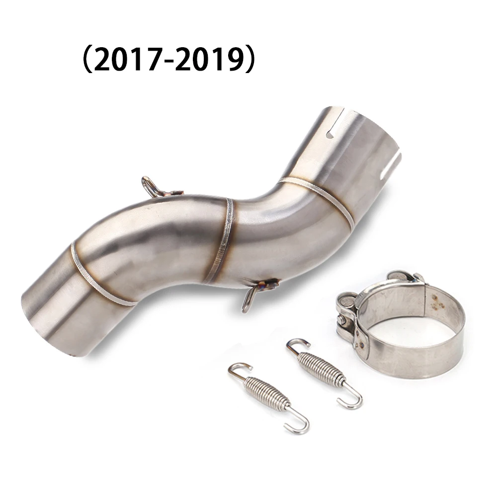 

Motorcycle Exhaust Muffler Connect Middle Pipe Link Pipe Tube Escape For Z900 2017-2024