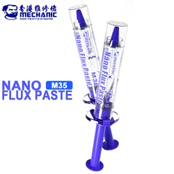 MECHANIC M35 Nano Lead-Free Soldering Flux Paste Transparent Solder Flux for iPhone Samsung Tablet PCB BGA Welding Repair Tools