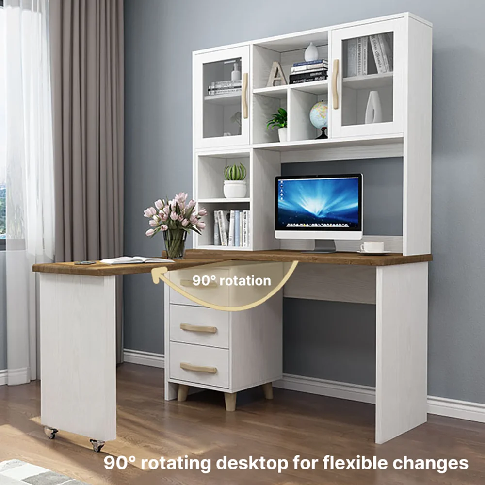 HeavyDuty 90° Swivel Bracket Multifunctional Foldable Push-Pull Recessed Cyclone Connector For Desk Dining Table