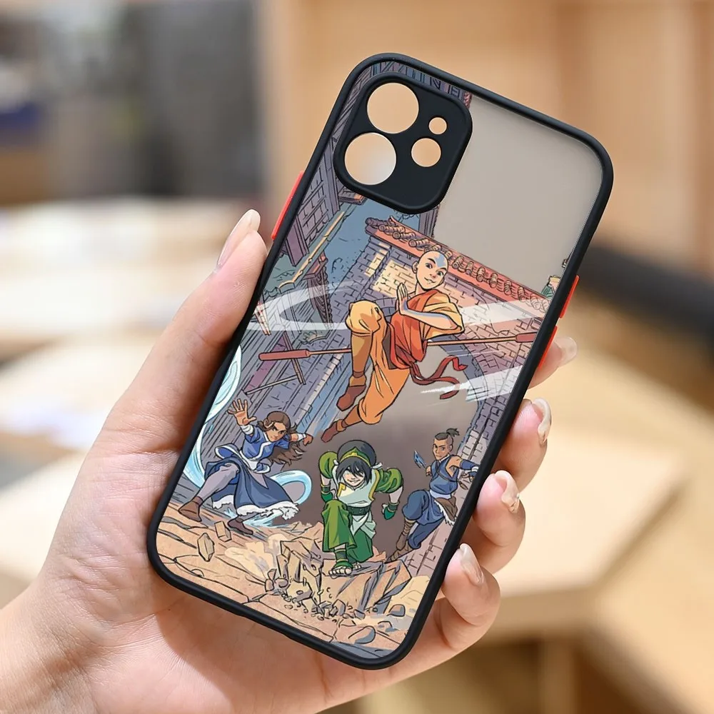 Avatar the Last Airbender Phone Case For Iphone 11 13 14 Pro Max 7 8 Plus X Xr Xs Max Se2020 12mini Cover Case