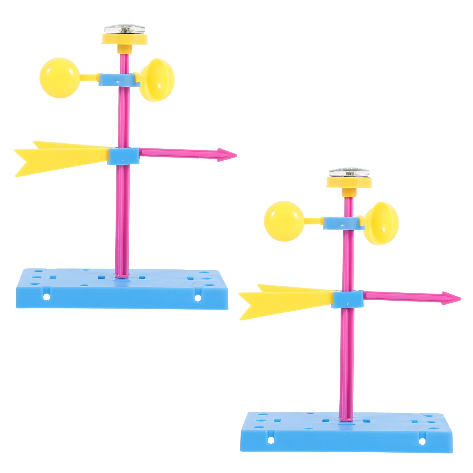 2 قطعة ريشة الرياح اللعب التعليمية تجميع عدة الاطفال تجربة علمية لتقوم بها بنفسك الهندسة التعلم هدية لتقوم بها بنفسك الرياح ريشة اللعب