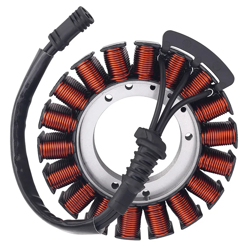 Motorcycle Generator Stator Coil For Harley Road Glide FLTRU FLHR FLRT FLHTCUTG FLTRX Street FLHX Softail Fat Boy FLFB 29900042