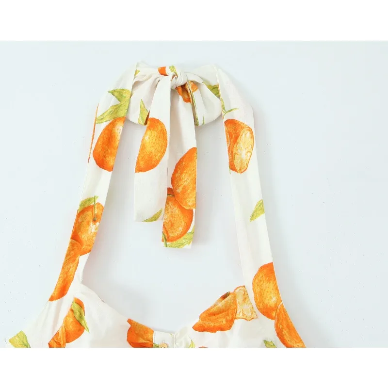 เดรสแขนกุด ชุดเดรสลำลองสำหรับผู้หญิง ชุดเดรสฤดูร้อน 2025 ชุดราตรี ชุดไปเที่ยวพักผ่อน ชุดหรูหราพิมพ์ลาย ชุดงานพรอมใหม่ ชุดสำหรับโอกาสพิเศษ ชุดสไตล์โบฮีเมียน