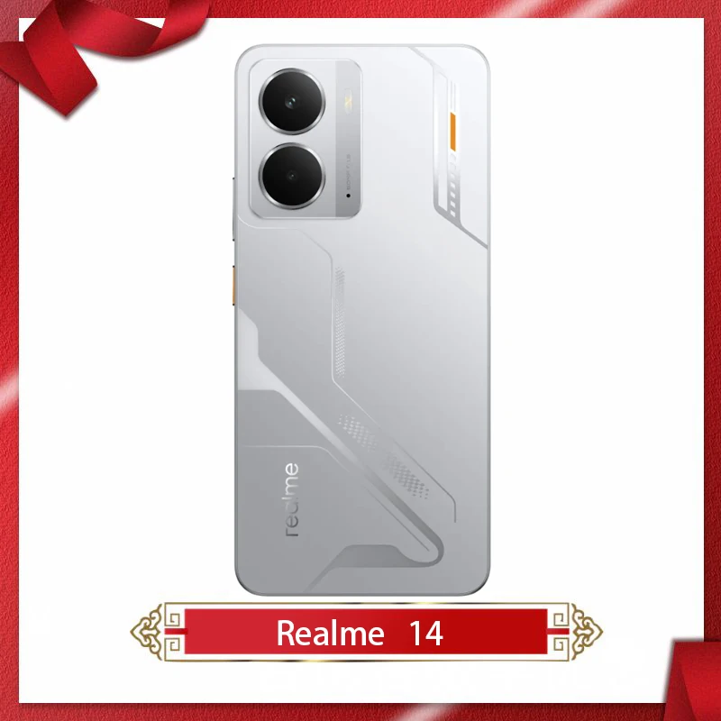 جديد Realme 14 5G هاتف محمول Snapdragon6 Gen4 6.67 بوصة AMOLED 120 هرتز 50 ميجابكسل كاميرا 45 واط فلاش شاحن 6000Mah IP69 NFC OTA أندرويد 15