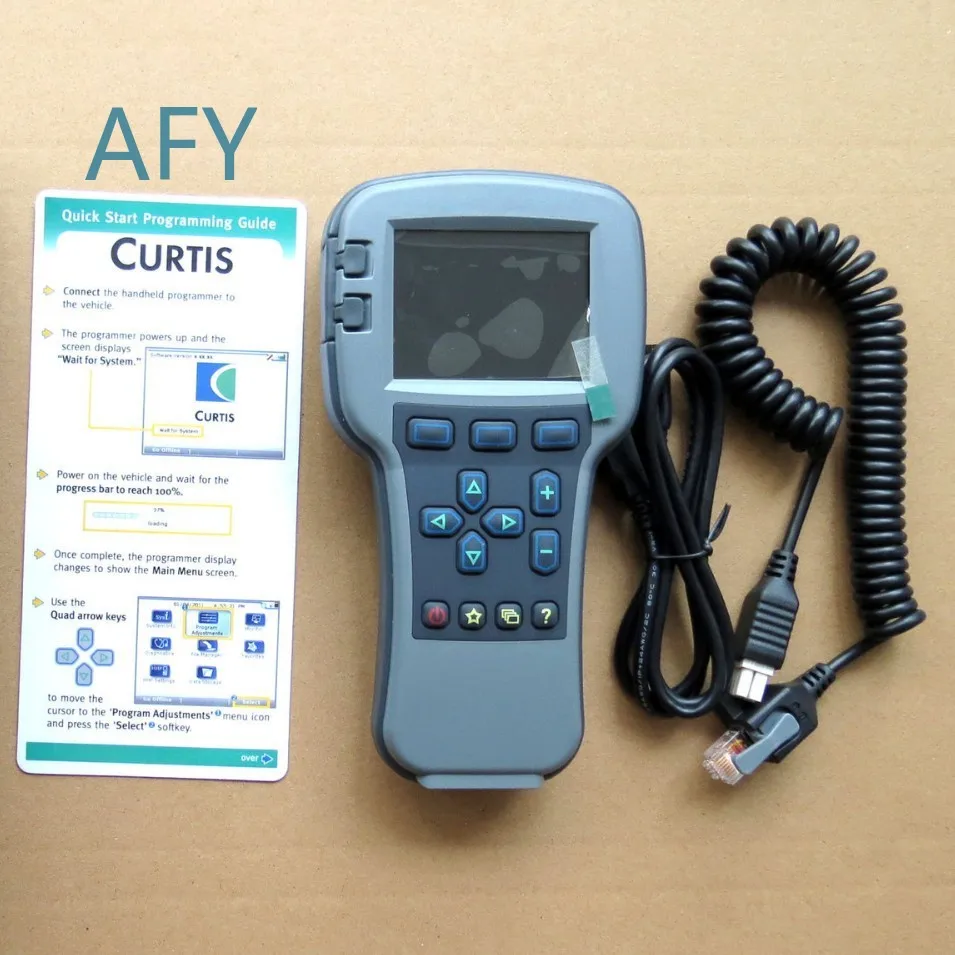 Curtis 1313-4331 Factory-grade handheld programmer, compatible with all types of CURTIS controllers