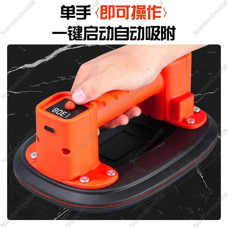 Heavy Duty Vacuum Suction Cup Lifter with Safety Lock Professional Glass Tile Lifting and Moving Tools for Construction