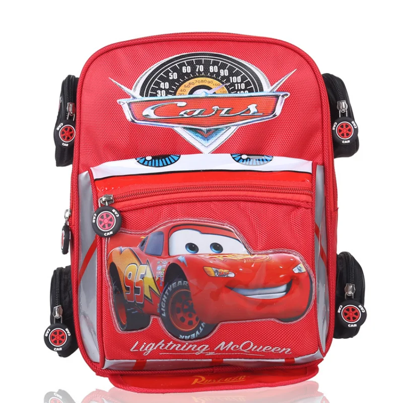 

Lightning McQueen Backpack Disney Car Cute Schoolbag Anime Cars Children Lightning McQueen Bags Kids Casual Mochila Best Gifts