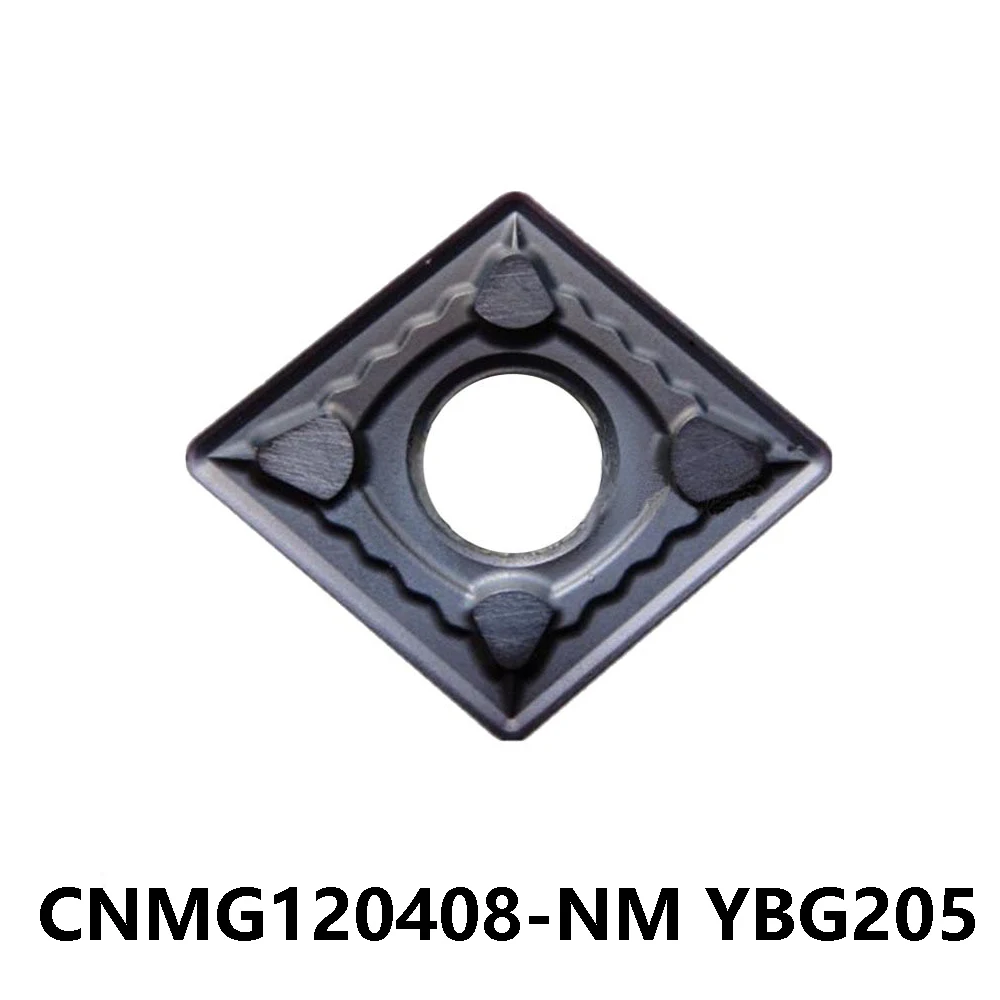 Original CNMG120404-NM CNMG120408-NM CNMG120412-NM YBG102 YBG105 YBG205 Carbide Inserts CNMG Turning Machine CNMG120408 NM Tools