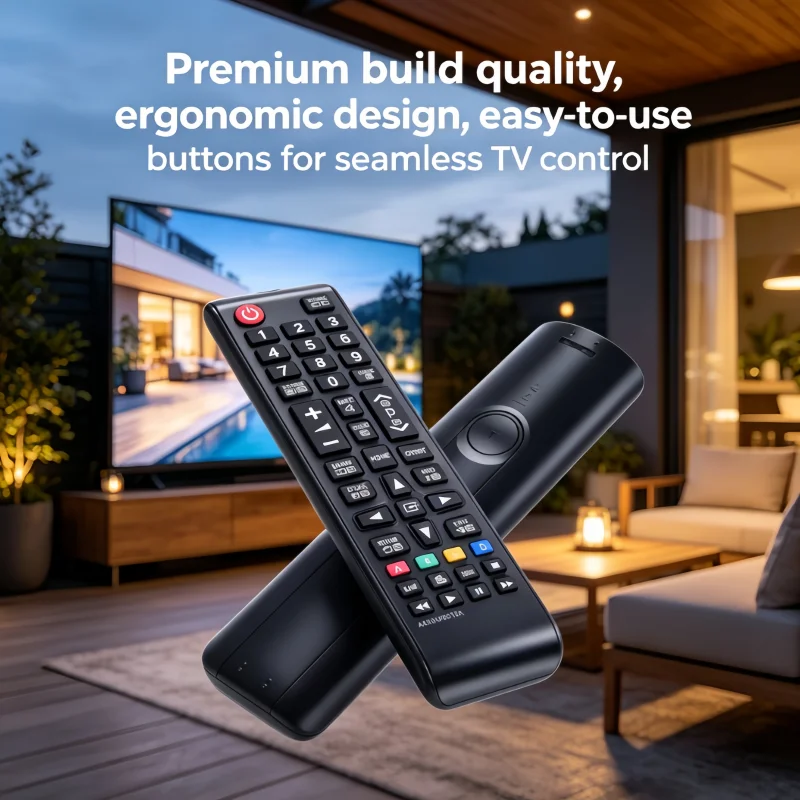 

Replacement Infrared Remote Control for LED TV, AA59-00818A,AA59-00802A, UA32F4020, UA32F5000, UA32F4000, UA32F4001