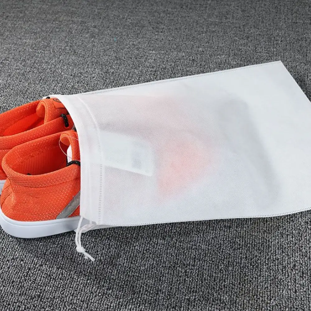 Drawstring Pocket Clothing Organizer Dust-proof Shoes Storage Non-woven Drawstring Bags Storage Bag
