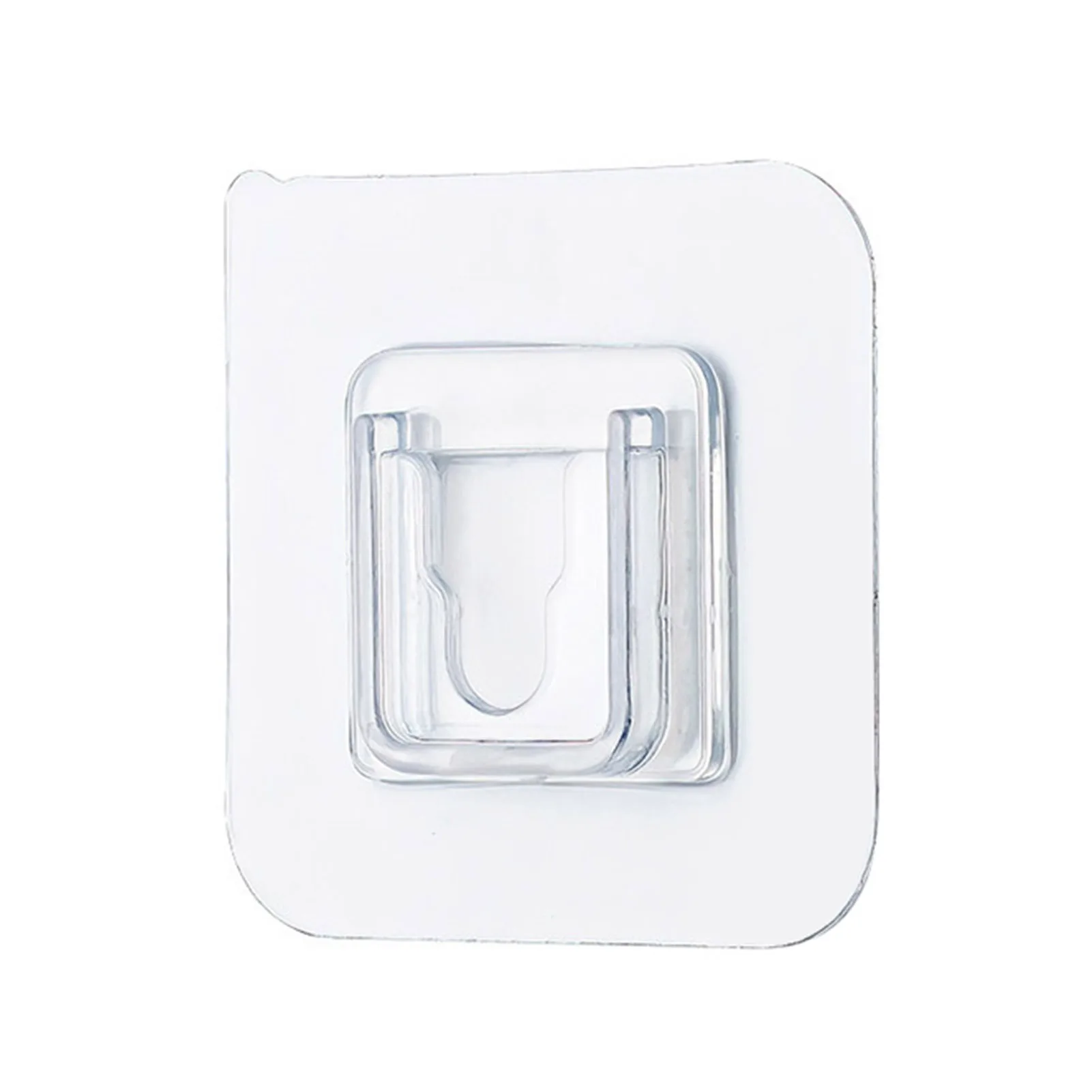 Double-sided Adhesive Versatile Powerful Stickiness Wall Storage Holder Transparent Invisible Suction Cup Wall Hooks Hanger