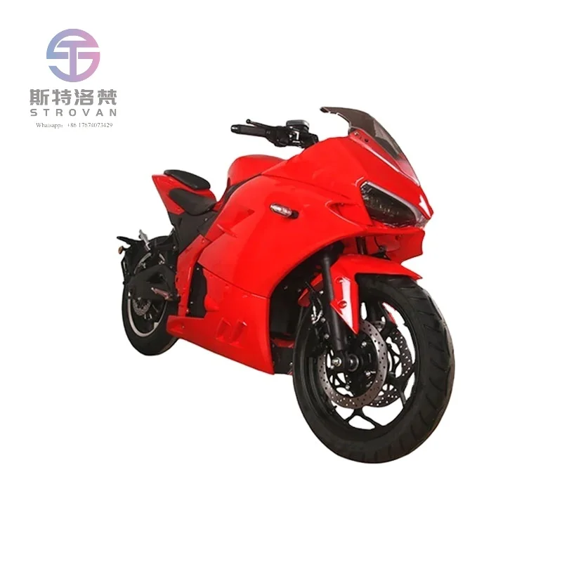 5000w 160km/h Super Speed Central Motor Racing Electric Motorcycle for Sale Use Car Charger