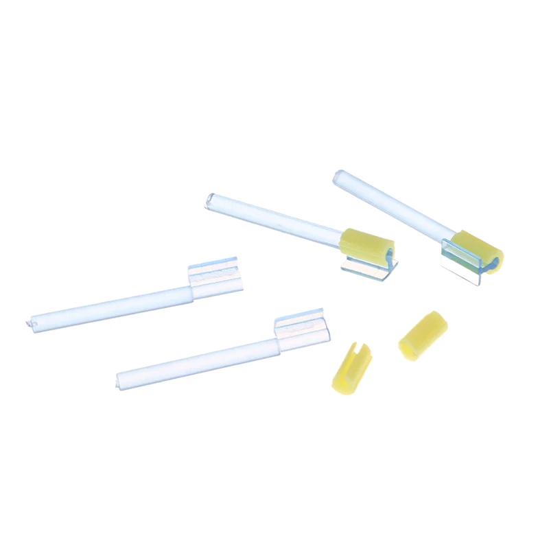 1/10 Kit Dental Attachment Implant Blue Bar Yellow Clips Bolt Inserts Castable Sectioned Bar Ball Clips