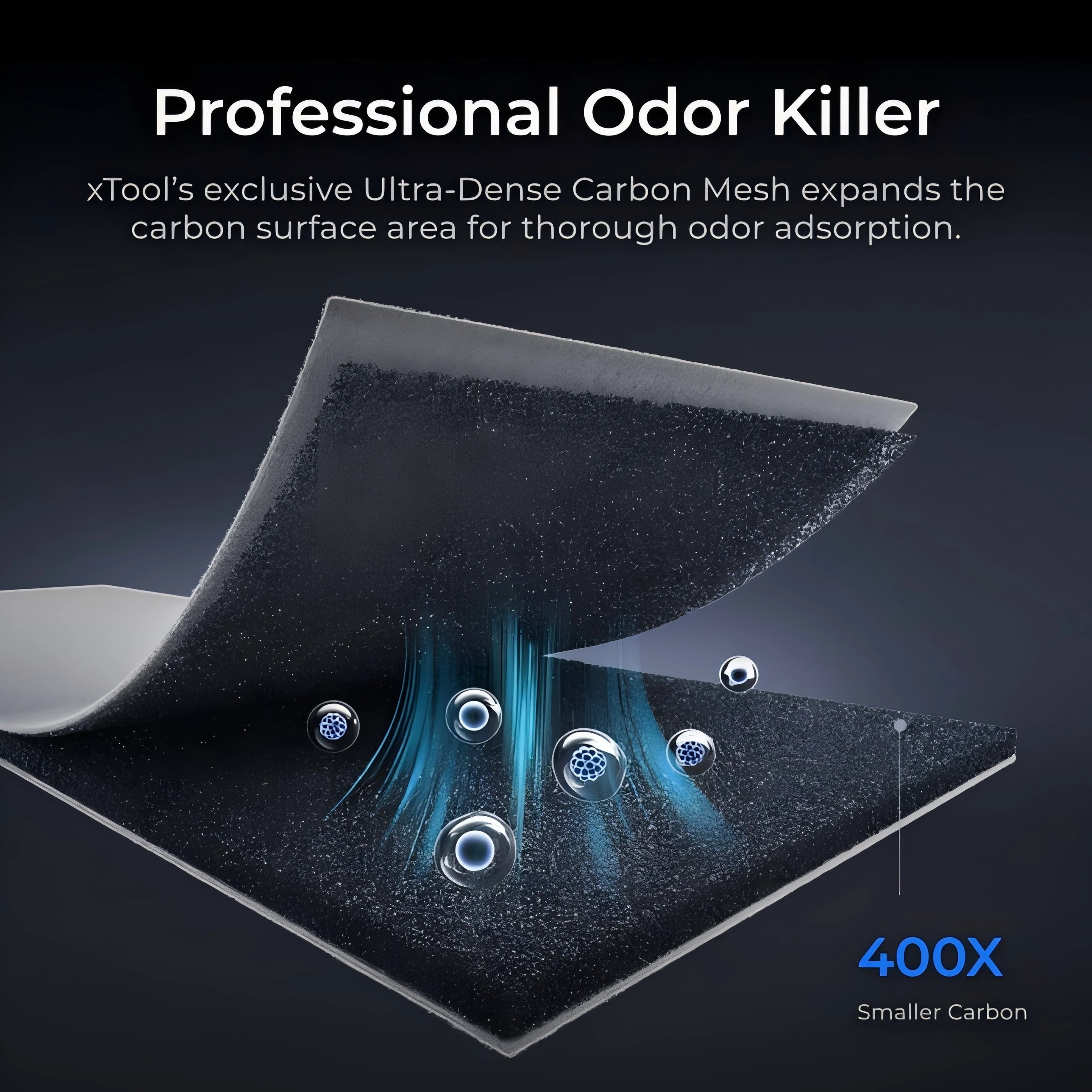 xTool SafetyPro™ AP2 Air Purifier with SuperCyclone System