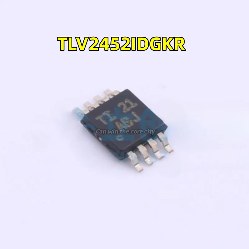 10 PCS / LOT New TLV2452IDGKR TLV2452IDGK TLV2452 screen screen ABJ package MSOP-8 spot