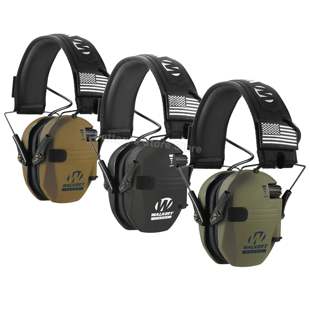 

Tactical Headset Hearing Ear Protection 23dB Electronic Earmuffs Shooting Ear Protectors Hunting Noise Reduction Soundproof