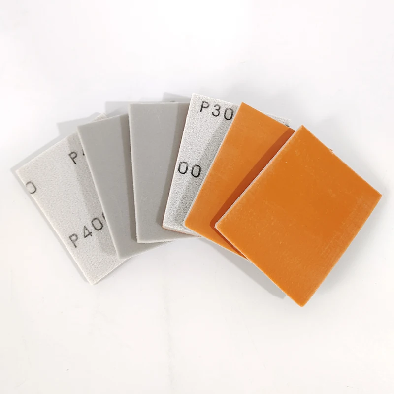 Square dry grinding sponge sandpaper set wall sand block sandpaper process model paint matte brick kitchen cleaner