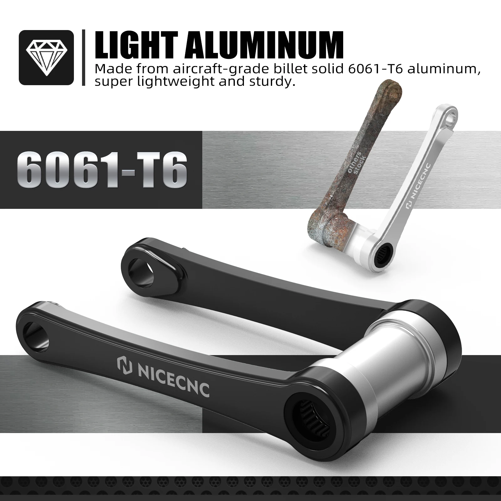 (EU-LAGER) Für Husqvarna TE 300 TE 250 FE 250 FE 350 FE 450 2020-2023 10-30 mm Tieferlegungs-Kit für GasGas EC 300 2021-2023 – Detail 5