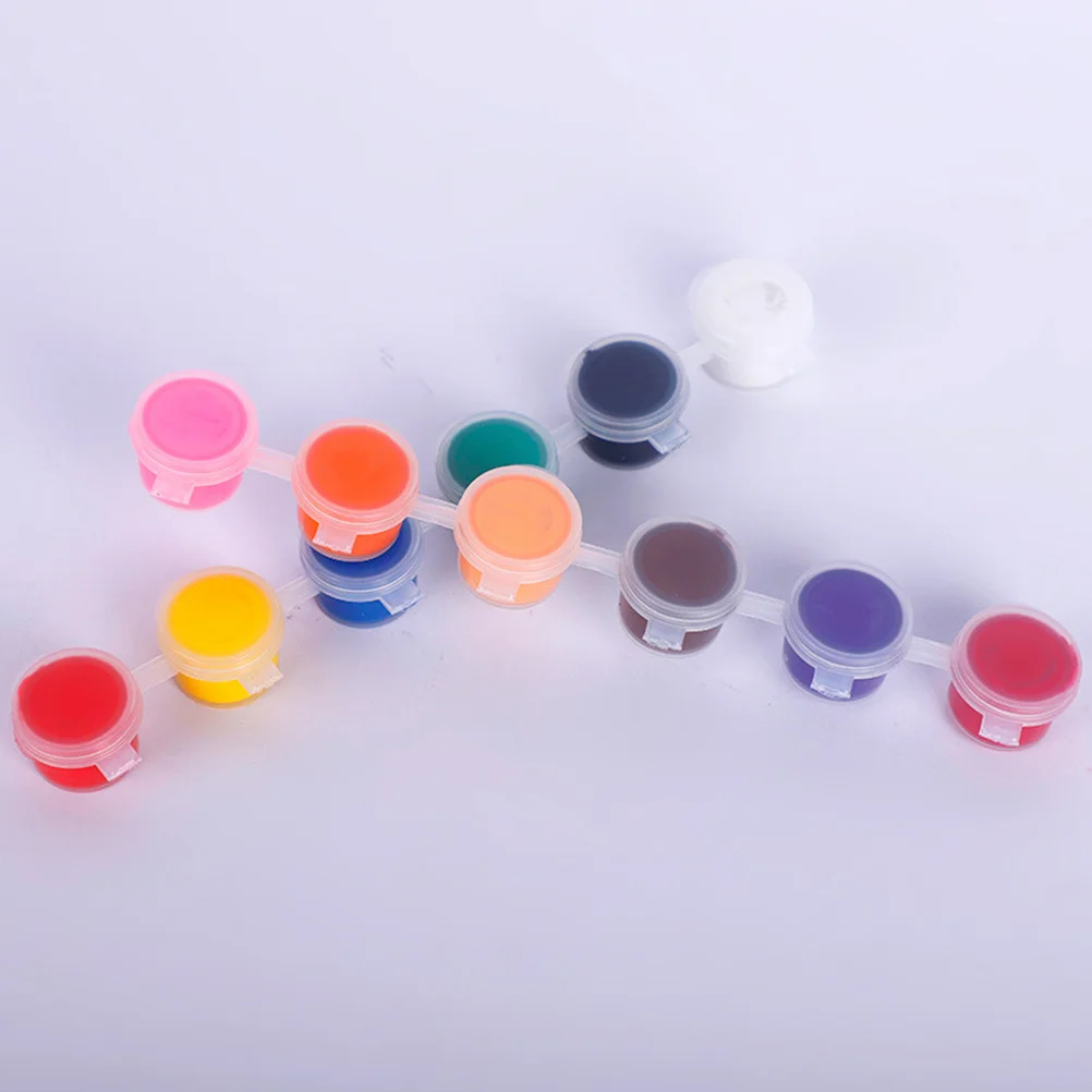 

42pcs 2Ml Kids Acrylic Paint Set Colorful Graffiti Pigment Diy Drawing Kit For Children Painting Brush Included Art Craft