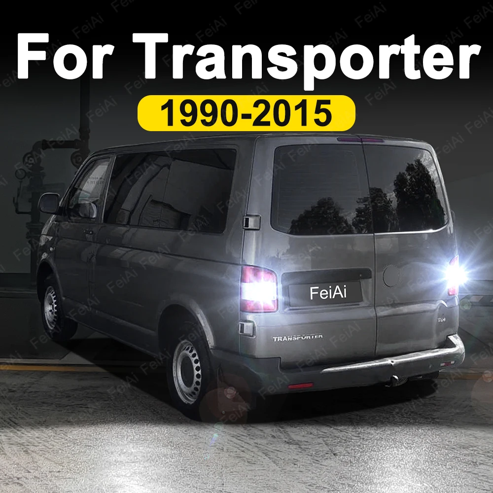 

Для Volkswagen VW Transporter T4 T5 светодиодные фонари заднего хода, задний фонарь 1990-2012 2013 2014 2015, аксессуары для транспортера