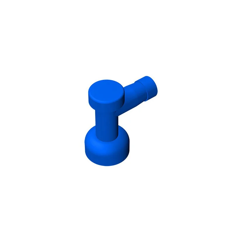 50 Stück Puzzle-Teile 4599 Armatur 1x1 Bausteine mit Loch im Düsenende DIY Spielzeug Kindergeschenke Dropshipping – Detail 2