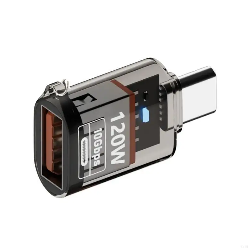 OTG Adapter for Laptop Support Charging Type-C Male to USB A Female Converter 