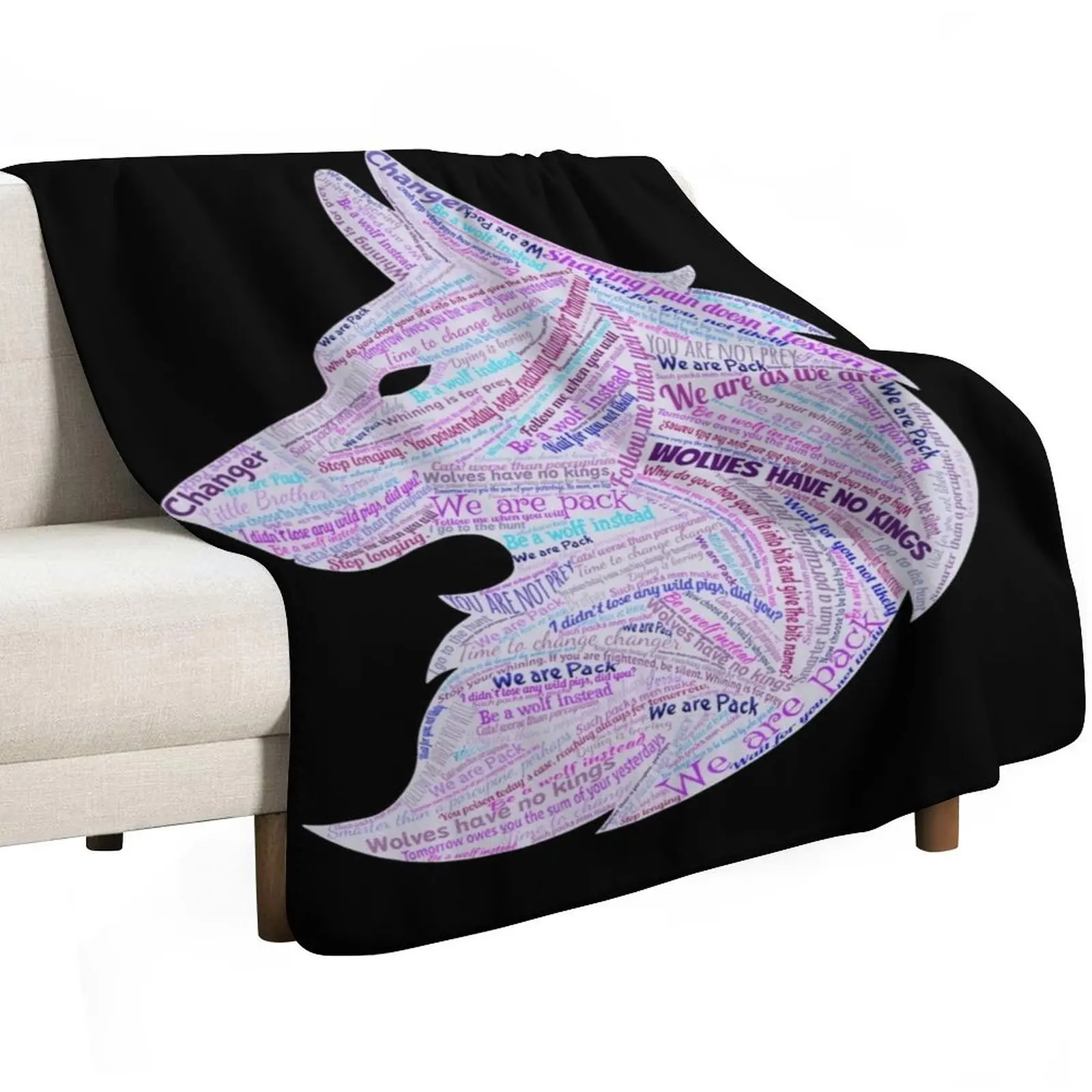 The Wisdom of Nighteyes Throw Blanket decorative Luxury St Retros Decorative Sofas Fashion Sofas Blankets For Bed Blankets