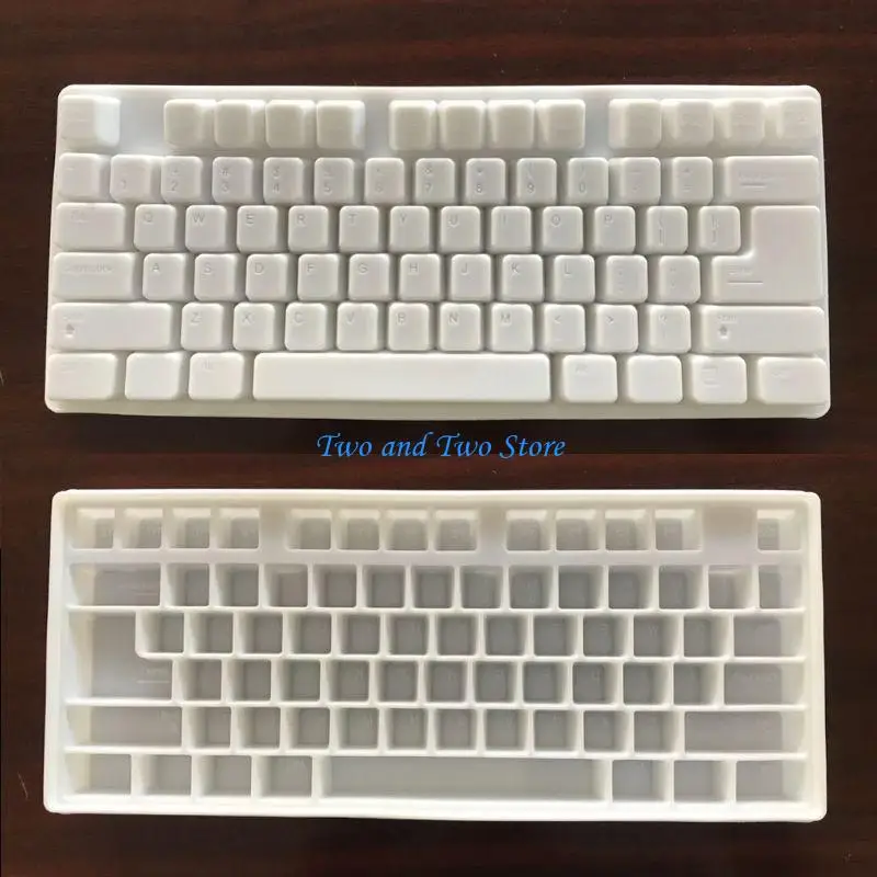 HX6F Computer Keyboard for Key Cap Silicone Moulds Resin Craft Tools as Gifts