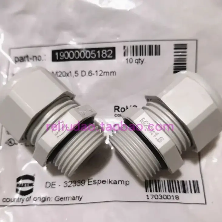 1 piece 19000005182 M20 6-12mm  HARTTING  Waterproof joint
