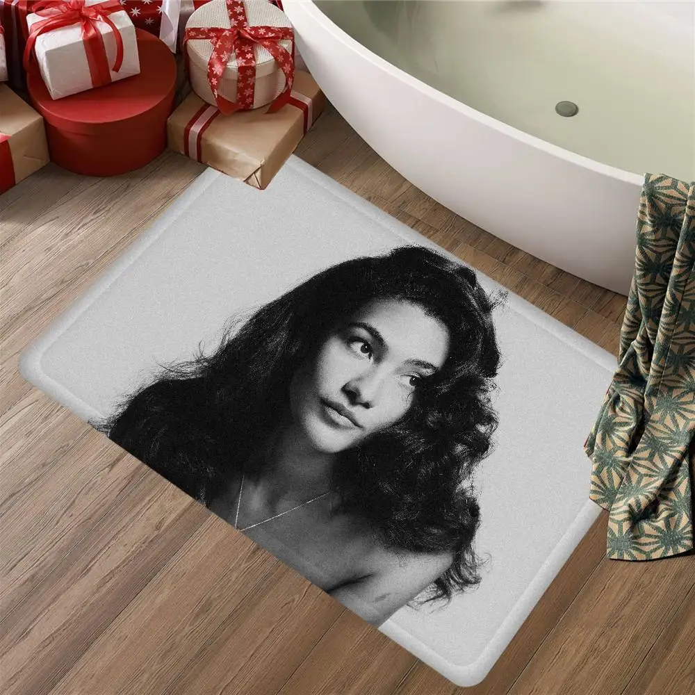 Cantor O-Olivia Dean Tapete de chão antiderrapante absorve água almofada de tira longa Bedroon Mat Alfombra