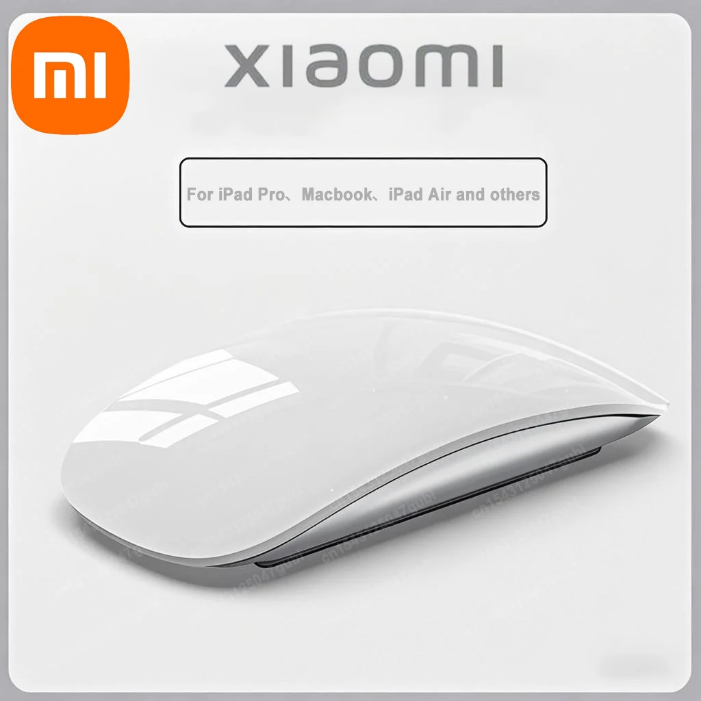 Xiaomi-ratón mágico inalámbrico con Bluetooth para ordenador, modo Dual, silencioso, recargable, táctil, ergonómico, delgado, para Apple Macbook Air