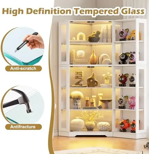 Thumbnail 4 - #15 Low Price Glass Display Cabinets Deals