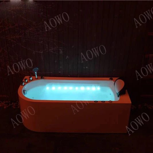 

1.5-1.7m Single Size Yacusi Laser Light Led Controller 8 Port Led Controller Inflatable Spa Jacu-zzi With Light And Waterfa