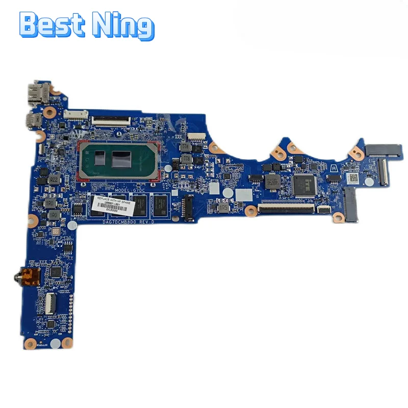 For HP Pavilion 13-AN Laptop Motherboard DAG7DCMB8D0 Mainboard with CPU I5-1035G1 I7-1065G7 8GB RAM UMA