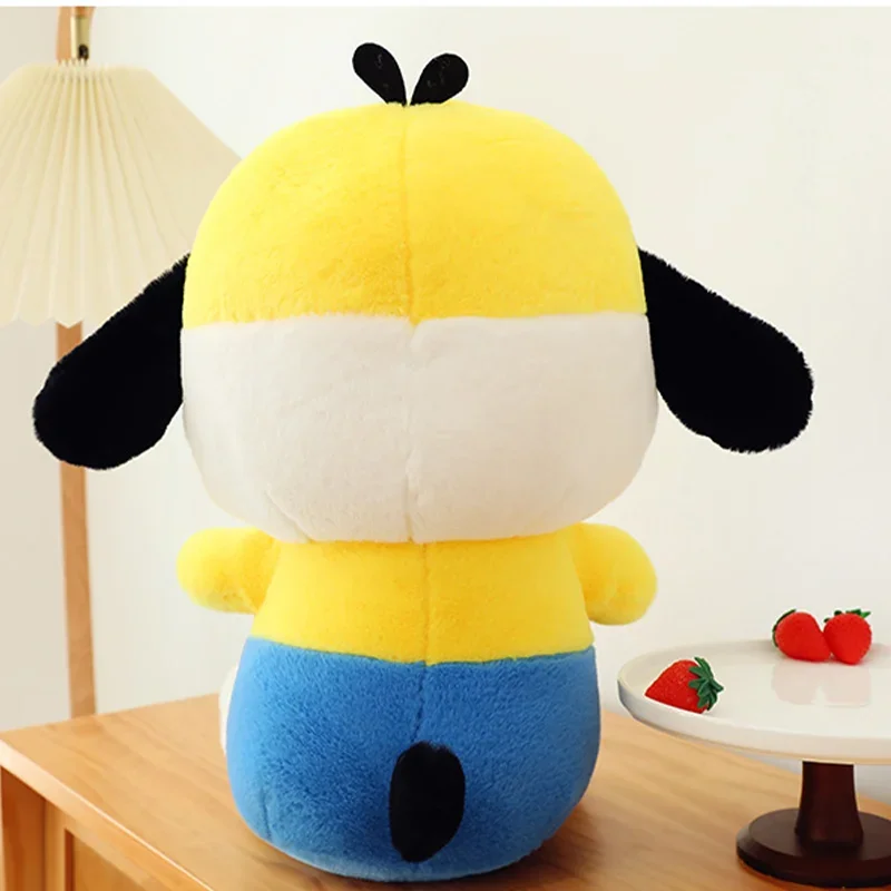 Anime Sanrio Cosplay Cross-dressing Doll Minion Pacha Dog Plush Toy Pillow Cute Large Children\'s Birthday Gift Decoration