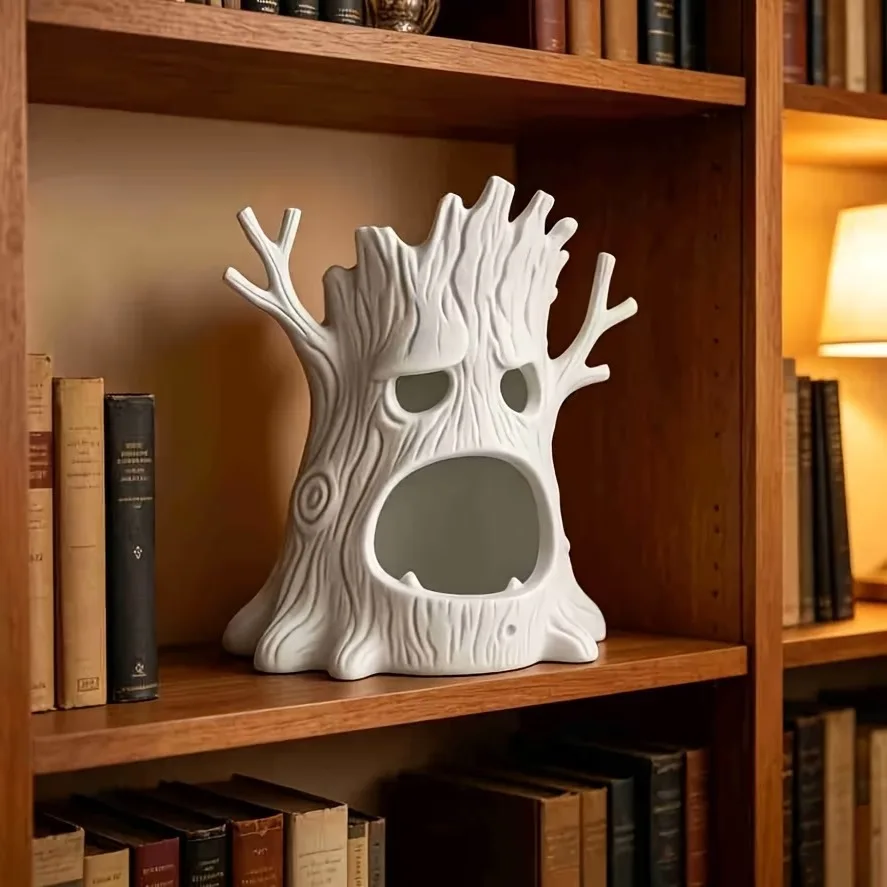 3D-Druck Kreativer Baum-Monster-Kerzenhalter Niedlicher und Lustiger Stil Aromatherapie-Kerzenhalter Halloween-Dekoration – Detail 4